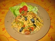 Meine fast mediterrane Ruck-Zuck-Restepfanne - Rezept