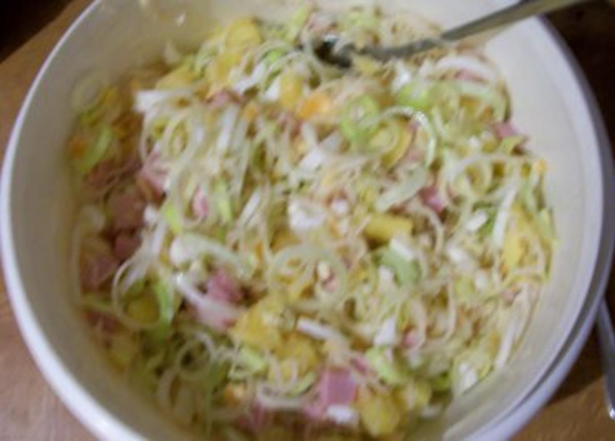 Salat: Porree-Salat - Rezept - Bild Nr. 6