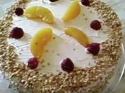 Torte : Pfirsich - Melba - Torte - Rezept