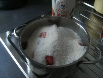 Erdbeermarmelade  fürs Wochenend - Frühstück - Rezept - Bild Nr. 3