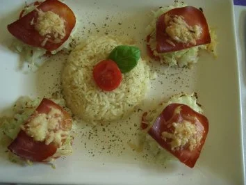 Kohlrabi-Häufchen vom Blech - Rezept