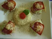 Kohlrabi-Häufchen vom Blech - Rezept