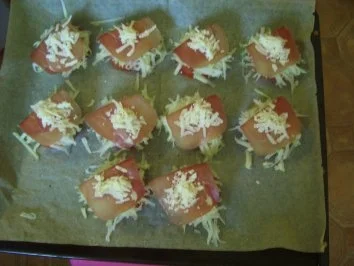 Kohlrabi-Häufchen vom Blech - Rezept - Bild Nr. 5