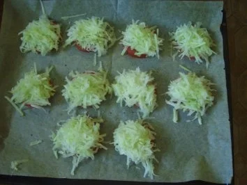 Kohlrabi-Häufchen vom Blech - Rezept - Bild Nr. 3