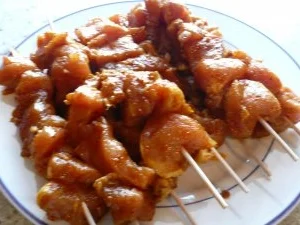 Rezept: Grillspießchen nach spanischem Vorbild / Pinchos Grillspießchen nach spanischem Vorbild / Pinchos - Rezept