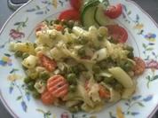 Gemüse - Nudel -Pfännchen-  Ein ganz schnelles Essen- - Rezept