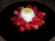Ricottacreme mit marinierten Erdbeeren - Rezept