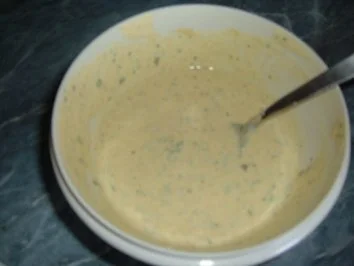 Hack.......Hackbällchen-mit Curry-Joghurt-Dip - Rezept - Bild Nr. 7