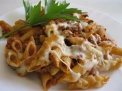 Penne rigate al horno - Rezept