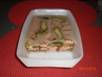 Rezept: Braten- oder Stadwurstsülze Bild Nr. 14 Braten- oder Stadwurstsülze - Rezept - Bild Nr. 14