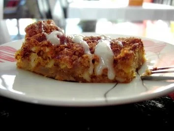 Apple Cinnamon Squares (Apfel-Zimt-Quadrate) - Rezept
