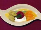 Pistaziencreme im Fruchtspiegel mit Orangenfilets - Rezept - Bild Nr. 9