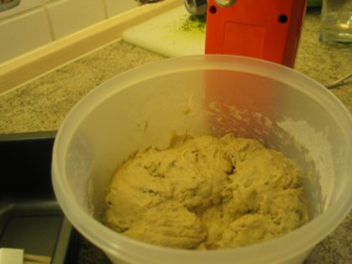 Brot + Brötchen:  Mein rustikales  Bauernbrot mit Lecithin - Rezept - Bild Nr. 2