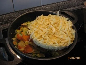 Rezept: Gemüse-Bandnudeln Bild Nr. 7 Gemüse-Bandnudeln - Rezept - Bild Nr. 7