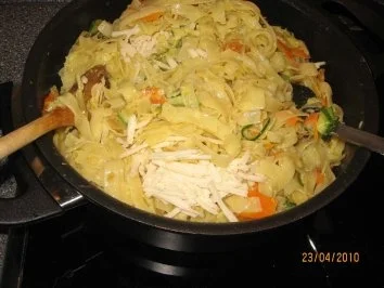 Rezept: Gemüse-Bandnudeln Bild Nr. 11 Gemüse-Bandnudeln - Rezept - Bild Nr. 11