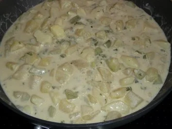 Eier-Gurken-Ragout - Rezept - Bild Nr. 2