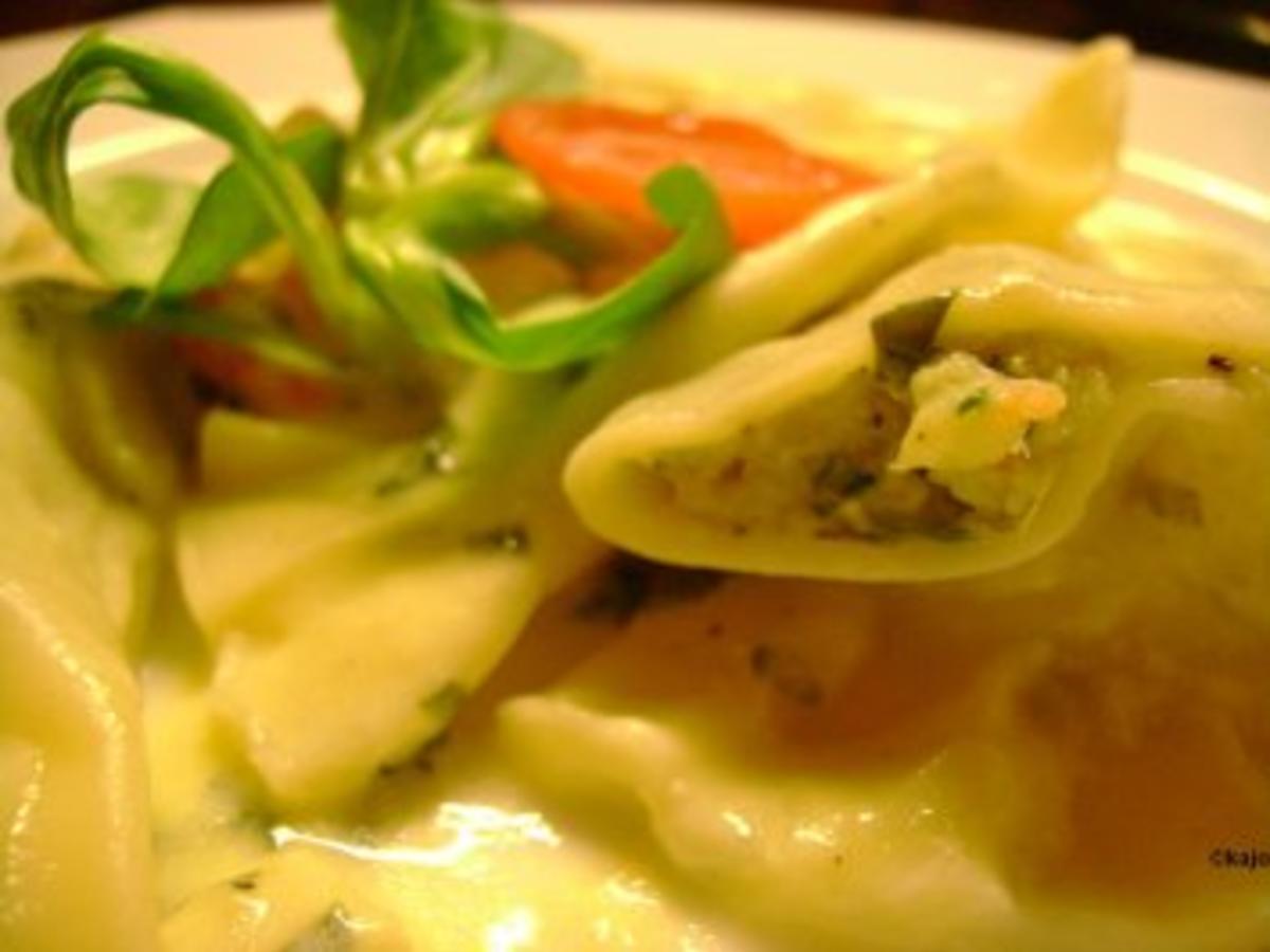 Pasta Garnelen Ravioli Rezept Mit Bild Kochbar De