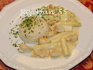 Rezept: Spargel-Hähnchen-Geschnetzeltes Bild Nr. 6 Spargel-Hähnchen-Geschnetzeltes - Rezept - Bild Nr. 6
