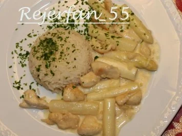 Rezept: Spargel-Hähnchen-Geschnetzeltes Spargel-Hähnchen-Geschnetzeltes - Rezept