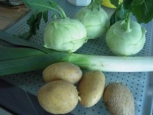Eintopf aus Putengeschnetzeltem, Kohlrabi und Porree - Rezept - Bild Nr. 2