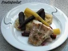 Dorsch im Zitronendampf mit violetten und gelben Möhren - Rezept