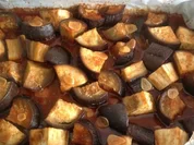 Auberginen in Chilli - Honig - Knoblauch - Rezept
