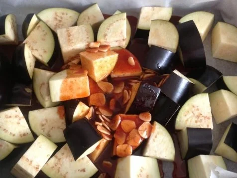 Rezept: Auberginen in Chilli - Honig - Knoblauch Bild Nr. 7 Auberginen in Chilli - Honig - Knoblauch - Rezept - Bild Nr. 7