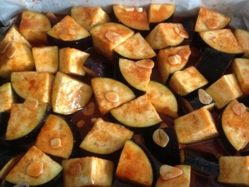 Rezept: Auberginen in Chilli - Honig - Knoblauch Bild Nr. 8 Auberginen in Chilli - Honig - Knoblauch - Rezept - Bild Nr. 8