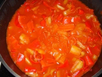 Rezept: Beilage : Ungarisches Letscho Beilage : Ungarisches Letscho - Rezept