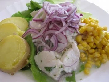 Cebiche de Andrés   -  für den, der Sushi mag, ein muß!   - - Rezept