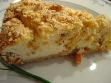 Käsekuchen pikant mit Knusperkruste - Rezept - Bild Nr. 3