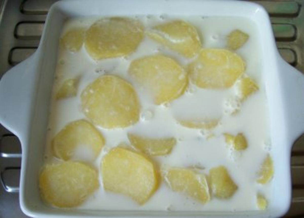 Auflauf: Kartoffeln mit Milch gebacken ... anno 1937 - Rezept - Bild Nr. 4