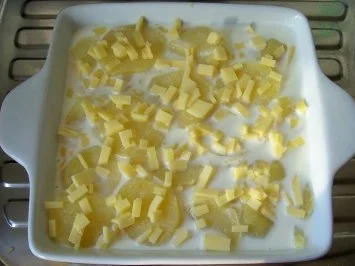 Auflauf: Kartoffeln mit Milch gebacken ... anno 1937 - Rezept - Bild Nr. 5