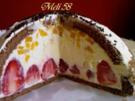 Backen: Erdbeer-Pfirsich-Kuppeltorte - Rezept
