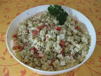 ★  Mein Nudelsalat von der schnellen Sorte ★ - Rezept