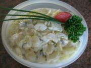 Salatbar:   KARTOFFELSALAT - Rezept