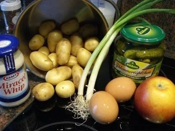 Rezept: Salatbar: KARTOFFELSALAT Bild Nr. 2 Salatbar: KARTOFFELSALAT - Rezept - Bild Nr. 2