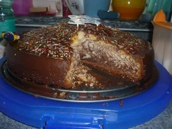 Rezept: Zebrakuchen Bild Nr. 5 Zebrakuchen - Rezept - Bild Nr. 5