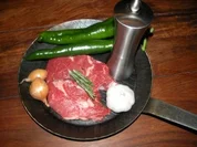 Ribeyesteak mit Spitzpaprika - Rezept