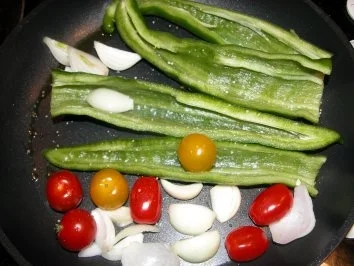 Ribeyesteak mit Spitzpaprika - Rezept - Bild Nr. 3