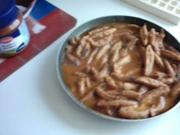 Soja-Geschnetzeltes mit Salzkartoffeln,Rahmsoße und Rosenkohl im Eimantel gestockt - Rezept - Bild Nr. 5