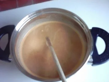 Soja-Geschnetzeltes mit Salzkartoffeln,Rahmsoße und Rosenkohl im Eimantel gestockt - Rezept - Bild Nr. 2