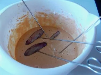 Französische Bananen-Schalotten im Bierteig - Rezept - Bild Nr. 3