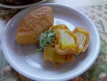 Französische Bananen-Schalotten im Bierteig - Rezept - Bild Nr. 4