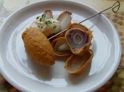 Französische Bananen-Schalotten im Bierteig - Rezept