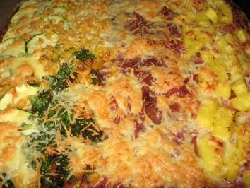 Pizza Mista - Rezept