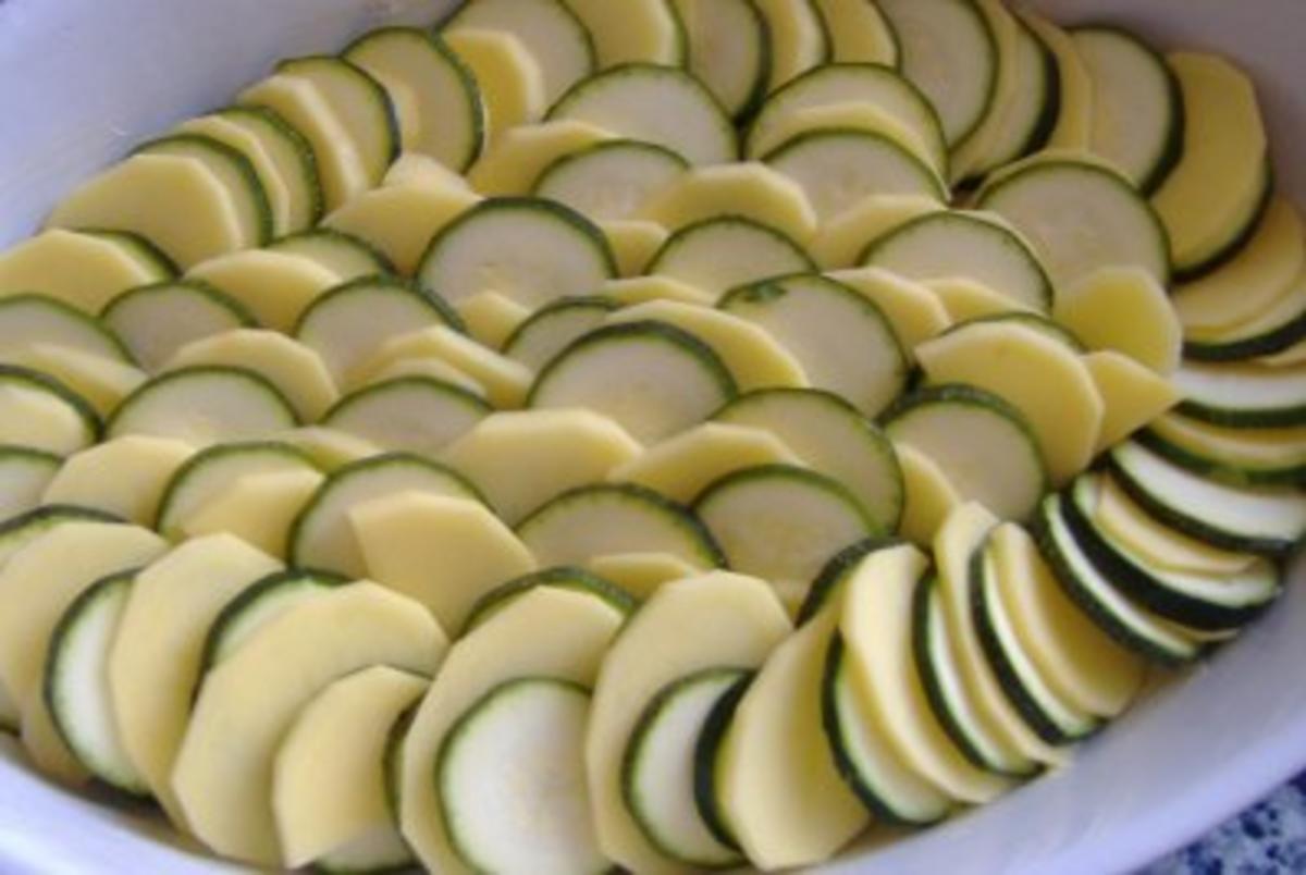 Kartoffel-Zucchini-Gratin - Rezept - Bild Nr. 4