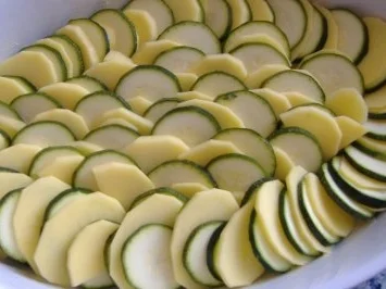 Kartoffel-Zucchini-Gratin - Rezept - Bild Nr. 4