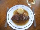Fleisch: Gänsebrust mit Kräutern - Rezept