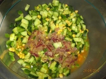 Bunter Nudelsalat - Rezept - Bild Nr. 8